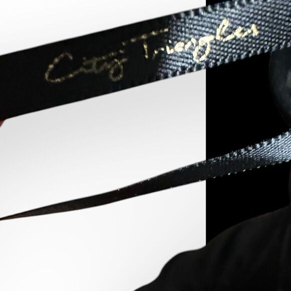 NWOT City Triangles Womens Ruched Bodycon Mini Dress Black Size XS - Picture 8 of 8